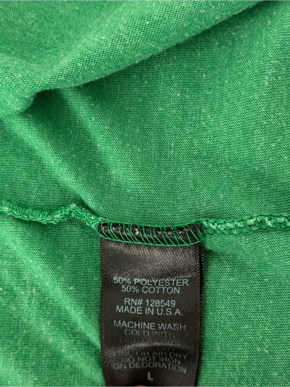 Aviator Nation Venice CA Graphic Green Cropped T-Shirt Tee Size Large L - Picture 4 of 7